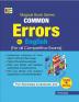 COMMON ERRORS IN ENGLISH