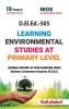 D.El.Ed.-505 Learning Environmental Studies at Primary Level