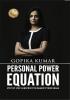 PERSONAL POWER EQUATION: STEP BY STEP BLUEPRINT TO MAGNIFY YOUR IMAGE - The Ultimate Book on Personality Development Communication & Soft skills Enhancement