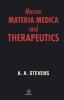 Modern Materia Medica and THERAPEUTICS