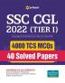 SSC CGL Tier 1 4000 TCS MCQs and 40 Solved Papers