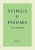 Songs and Poems