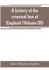 A history of the criminal law of England (Volume III)