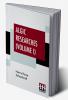 Algic Researches (Volume I)