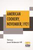 American Cookery November 1921