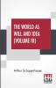 The World As Will And Idea (Volume III)