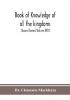 Book of knowledge of all the kingdoms lands and lordships that are in the world and the arms and devices of each land and lordship or of the kings and lords who possess them (Second Series) Volume XXIX