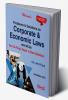 Problems & Solutions on Corporate & Economic Laws with MCQs