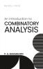 An Introduction to Combinatory Analysis