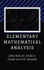 Elementary Mathematical Analysis