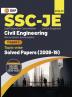 GKP SSC 2024 : Junior Engineer - Paper I - Civil Engineering - Topic-Wise Solved Papers 2008-2019 (Latest paper included 2020 - 2023)