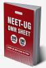 NEET-UG Omr sheets - 200 sheets 200 MCQs each