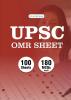 UPSC OMR Sheets - 100 sheets