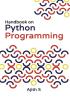 Handbook on Python Programming