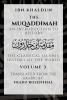 The Muqaddimah: An Introduction to History  - Volume 3