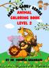 Animal Coloring Book Level 2