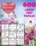 Get Well Soon Sudoku: 600 Large Print Easy Puzzles Beginner Sudoku for relaxation mindfulness and keeping the mind active.