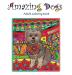 Amazing Dogs: Adult Coloring Book