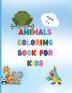 Animals coloring book for kids