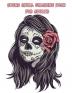 Sugar skull coloring book for adults: 35 Day of the Dead skulls to relieve tension. A large collection of relaxing Mexican models for adult relaxation.