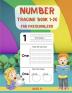 Number Tracing Book for Preschoolers 1–20 : Learn to Trace Numbers 1 – 20 | Preschool and Kindergarten Workbook | Tracing Book for Kids