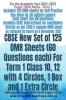 CBSE New Set of 125 OMR Sheets (60 Questions each) For Term 1 Class 10 12 with 4 Circles 1 Box and 1 Extra Circle : Self-practice Sample OMRs for All Subject MCQs Grade 10 12 CBSE Board Exams 202...