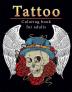 Tattoo coloring book for adults : 65+ Tattoo Designs | Adult Tattoo Coloring Book | 142 pages (8.5x11 inches)