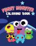 Funny Monster Coloring Book : Super Fun Coloring Book for Kids |50 Coloring Pages with Cute Funny and Quirky Monters Ages 2-44-8| Easy Fun Designs for Boys Girls Little Kids Preschool and K...