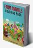 Farm Animals Coloring Book : Learn About Your Favorite Animals | Farm Animals Coloring Set