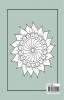 Coloring Book for Seniors : Big Print Mandala Design Flower Patterns