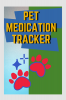 Pet Medication Tracker Complete Pet Profile Groomer &amp Veterinary Care Tracker. Immunization and Medication Records with Expense Sheet|Cute Puppies Pattern