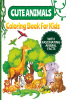 Cute Animals Coloring Book for Kids : Happy Animals coloring pages with Fascinating Facts on different Animals in Alphabetical Order | Big and Easy to color drawings for Boys and Girls ages 4+