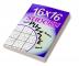 16 x 16 : Sudoku Puzzle Book with Solutions for Smart Kids or Adults | More than 100 Large Sudoku Grids