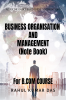 BUSINESS ORGANISATION AND MANAGEMENT : NOTE BOOK : NOTE BOOK