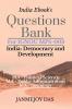 Questions Bank For IGNOU MPS-003 India: Democracy and Development : Useful for MA - Political Science (MPS) - 1st Year MA - Public Administration(MPA) &amp; MA - Sociology - 2nd Year