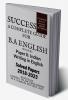 SUCCESS A COMPLETE GUIDE FOR B.A ENGLISH HONOURS : A GUIDE BOOK FOR FOR BA FIRST SEMESTER INDIAN WRITING IN ENGLISH ASSAM UNIVERSITY