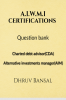 Question bank for CDA &amp; AIM certifications : Question bank for AWMI certification exams