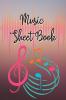 Music Sheet Book : – Manuscript Paper | Blank sheet Music Notebook | 100 Pages 12 Staves per Page | Full 85'' wide x 11'' high