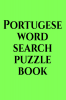 Portugese word search puzzle book