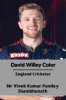 David Willey Color : England Cricketer