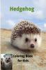 Hedgehog Coloring Book for Kids : Children Activity Book for Boys and Girls Ages 3-8 with Super Cute Hedgehog | A Super Cool Gift for Boys and Girls Ages 3-8 – Hedgehog Coloring and Activity Book ...