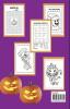 Mysterious Happy Halloween Activity Book : Puzzle Mazes Coloring Dot Markers Find the Match How to Draw Scissor Skills for Kids Ages 3-8