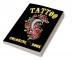 Tattoo Coloring Book : 50 Different Designs | For Adults Men Women | Modern Tattoo Designs | Roses Guns Animals and other Abstract Illustrations