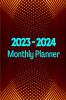 2023-2024 Monthly Planner for Men with Minimalist Cover : 2 Years Journal for Men