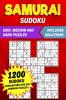 Samurai Sudoku : Solving the Samurai Way: 1200 Challenging Sudoku Puzzles for Adults Large Print