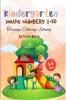 Kindergarten Math's Numbers 1-50 : Tracing Coloring Problem Solving Activity Book Gift Pages 50 Size 8.5*11 : Learning with Fun