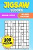 Medium Jigsaw Sudoku : 300 Medium Irregularly Shaped Puzzles to Solve