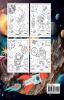 Outer Space Coloring Book for Kids : Awesome Space Ships Rockets Planets Astronauts for Kids Ages 4-12