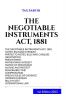 THE NEGOTIABLE INSTRUMENTS ACT 1881 | 1st Edition 2023