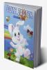 CUTE EASTER Coloring Book : 50 Easter coloring pages for kids beginners and seniors with bunnies cute animals spring flowers fun Easter eggs and more!